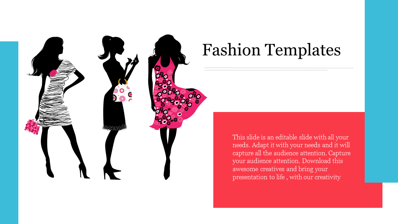 Free - Get innovative Fashion Templates For Presentation slides